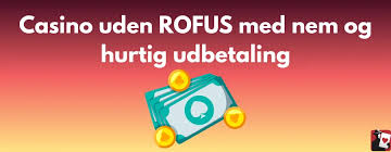 Casino uden ROFUS - Dit ultimative valg af online spilleplatforme Casino uden ROFUS - Dit ultimative valg af online spilleplatforme